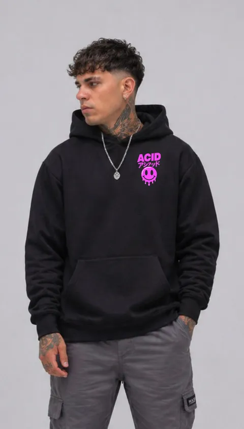 Buzo Oversize Acid, vista 2