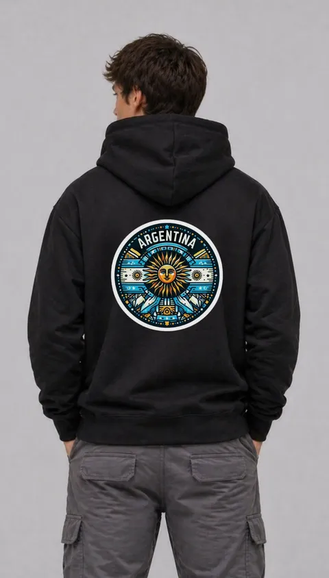 Buzo Oversize Argentina, vista 1