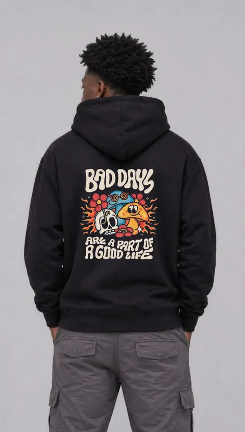 Buzo Oversize Bad Days, vista 1