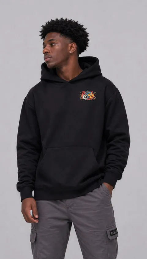 Buzo Oversize Bad Days, vista 2