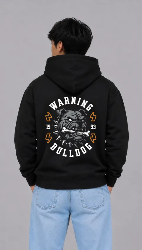 Buzo Oversize Bulldog, vista 1