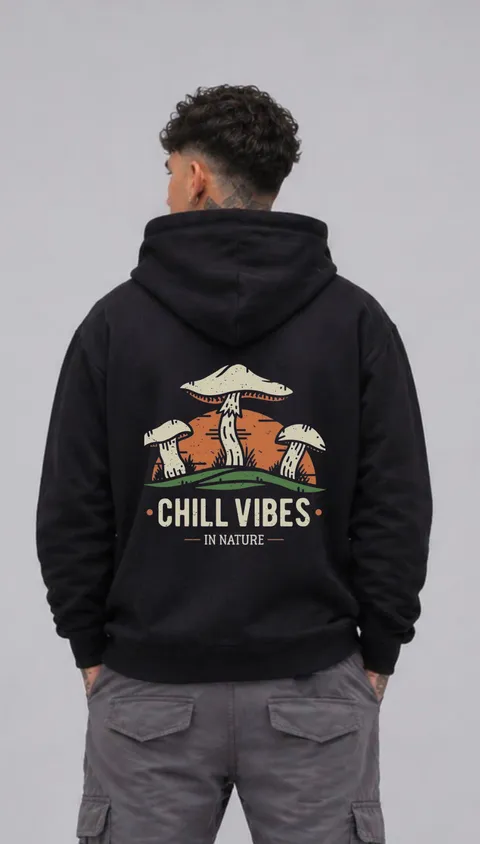 Buzo Oversize Chill Vibes, vista 1
