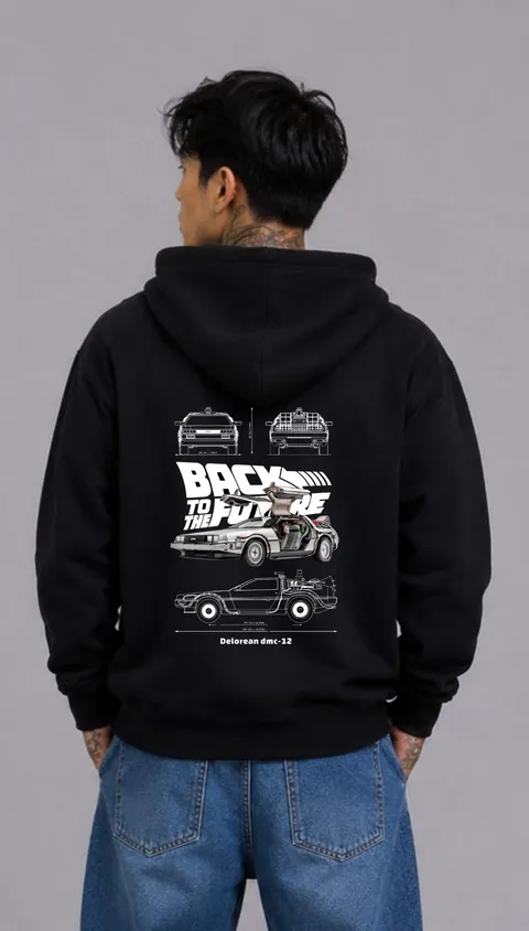 Buzo Oversize Delorean, vista 1