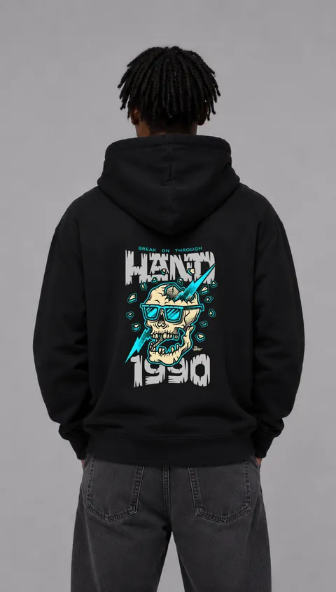 Buzo Oversize Hand 1990, vista 1