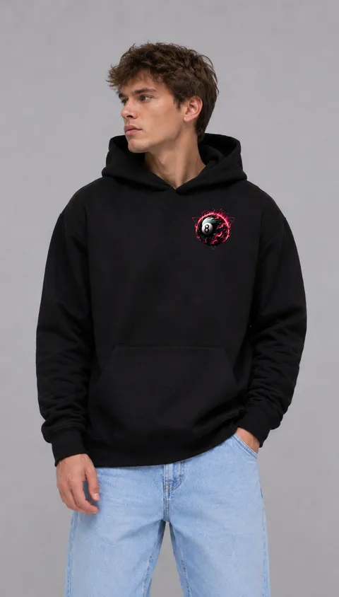 Buzo Oversize Inferno, vista 2