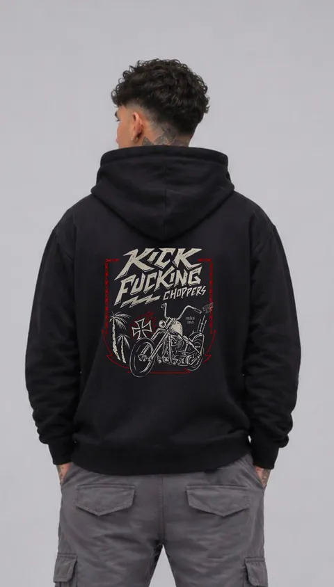 Buzo Oversize Kick Fucking, vista 1