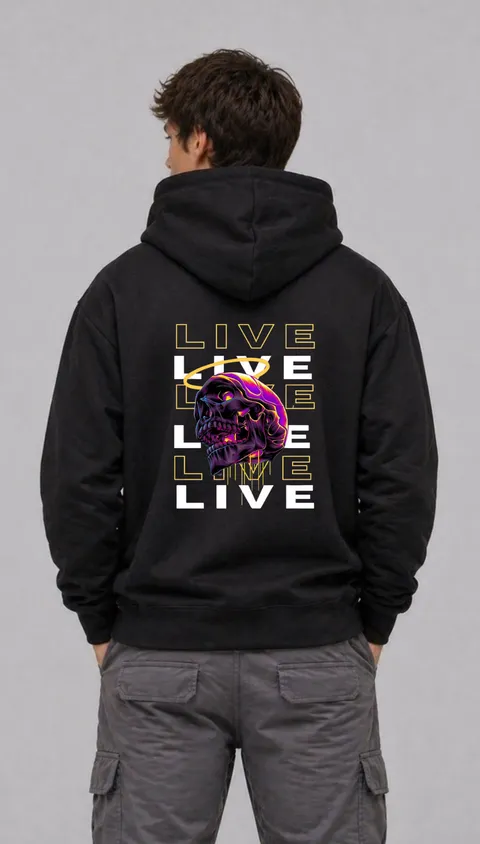 Buzo Oversize Live, vista 1