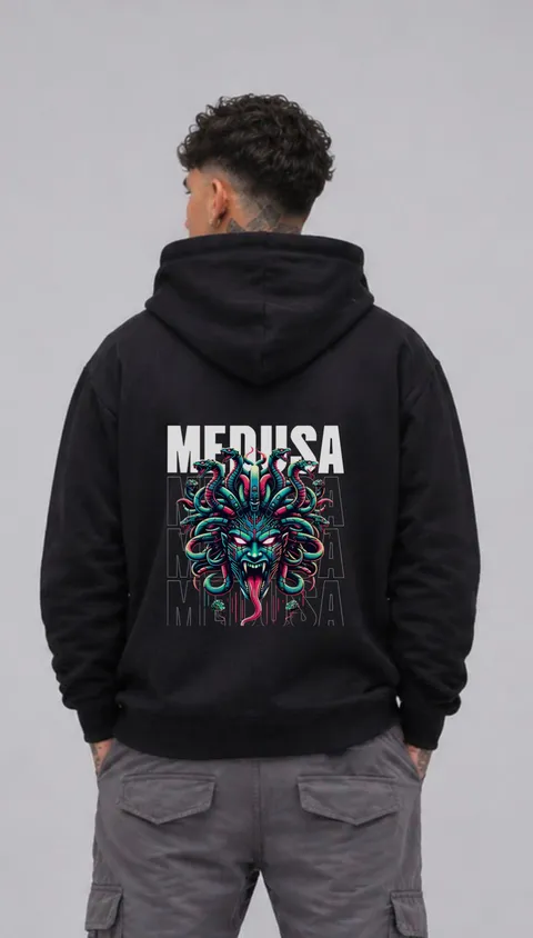 Buzo Oversize Medusa, vista 1