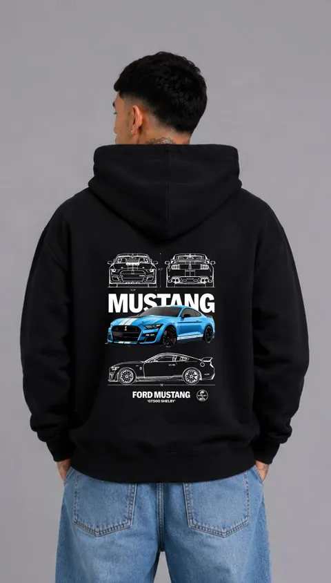 Buzo Oversize Mustang, vista 1