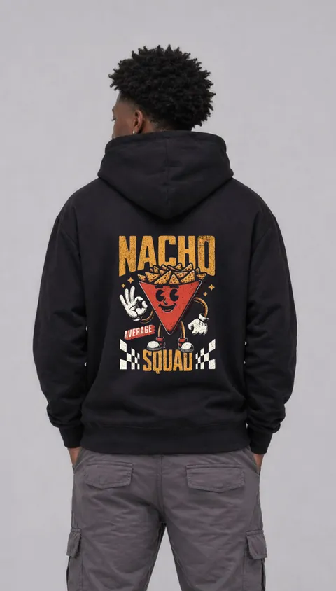 Buzo Oversize Nacho Squad, vista 1