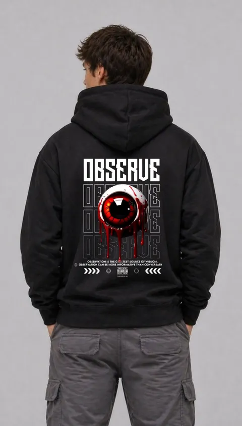 Buzo Oversize Observe, vista 1
