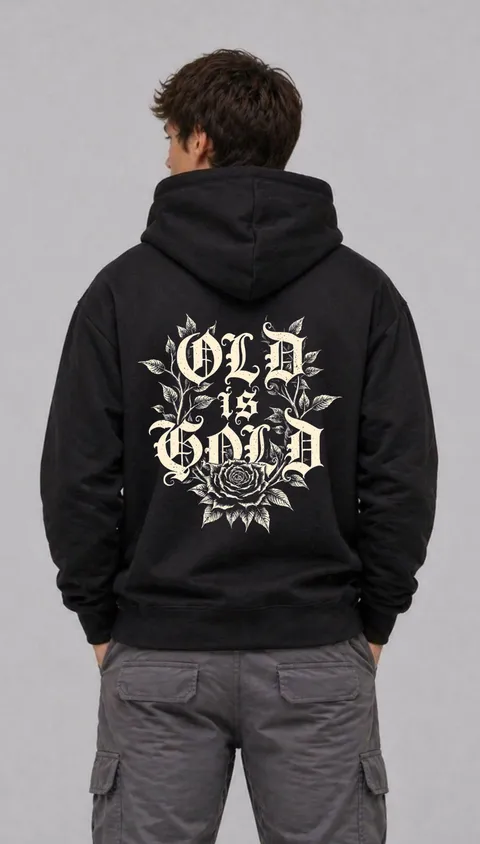 Buzo Oversize Old Is Gold, vista 1