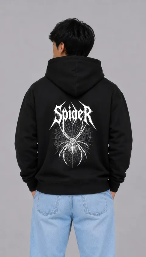 Buzo Oversize Spider, vista 1