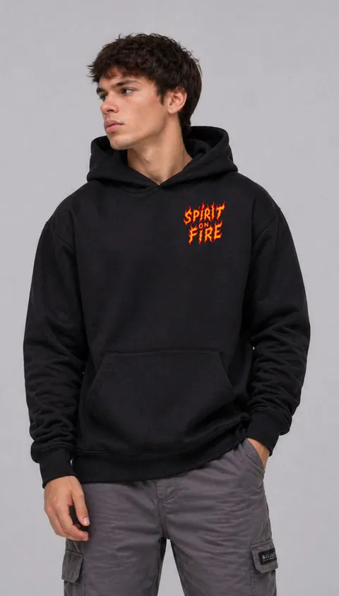 Buzo Oversize Spirit On Fire, vista 2