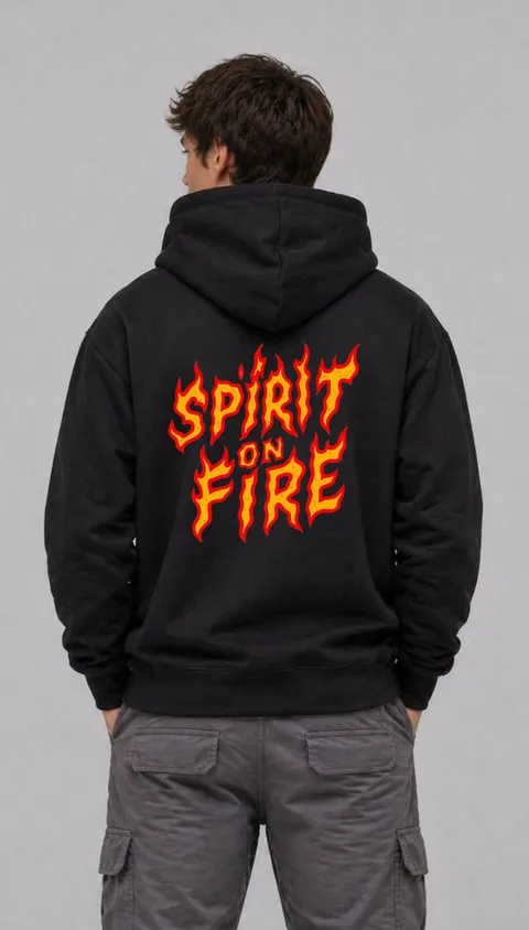 Buzo Oversize Spirit On Fire, vista 1