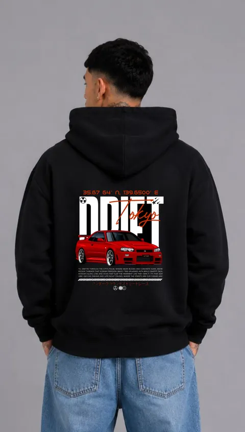 Buzo Oversize Tokyo Drift, vista 1