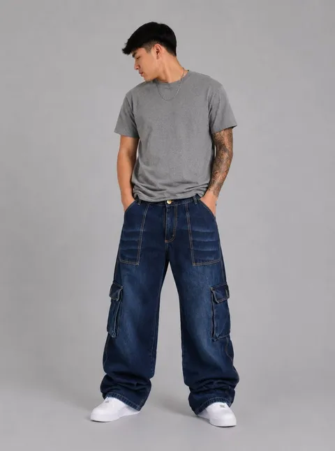 Jean Baggy c/fuelle Dakar, vista 3