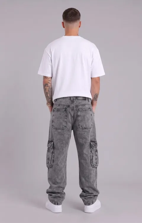 Jean Mom Cargo Chelsea, vista 4