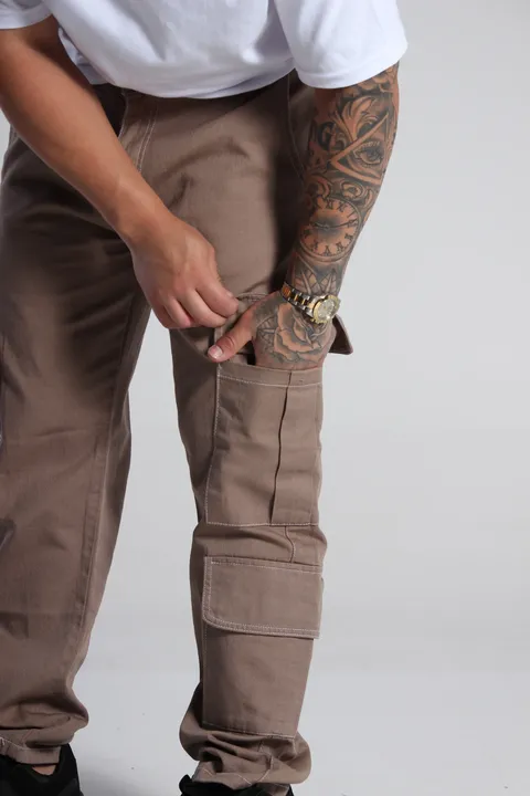 Pantalon Cargo Gabardina Rumania, vista 7