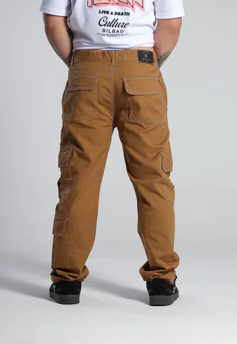 Pantalon Cargo Gabardina Rumania, vista 5