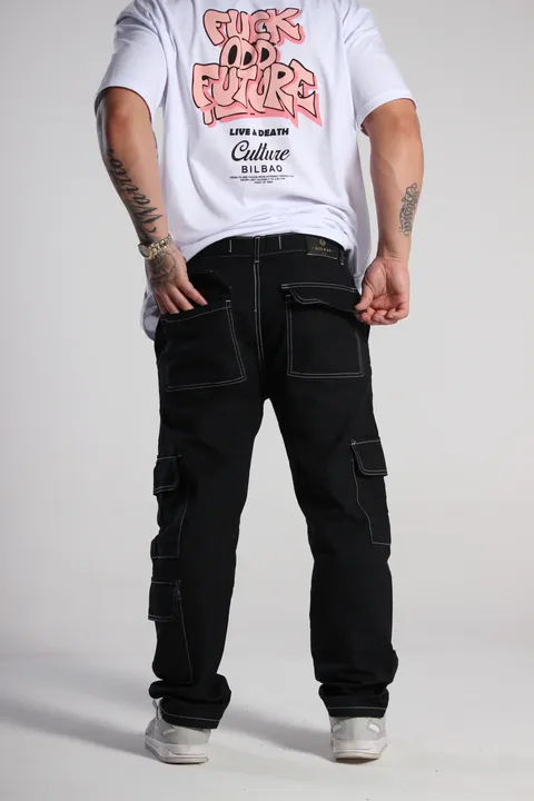 Pantalon Cargo Gabardina Rumania, vista 3