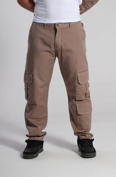 Pantalon Cargo Gabardina Rumania, vista 6