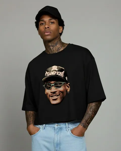 Remera Boxy Champions, vista 1