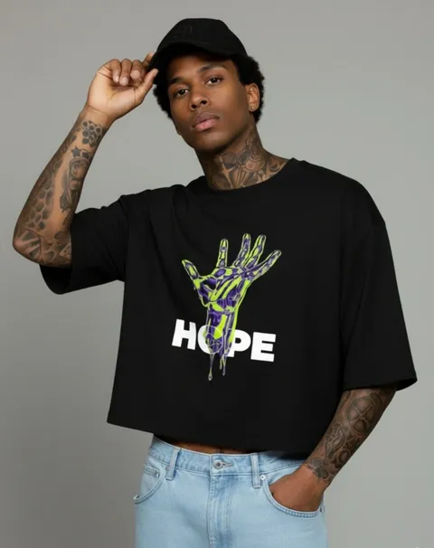 Remera Boxy Hope, vista 1