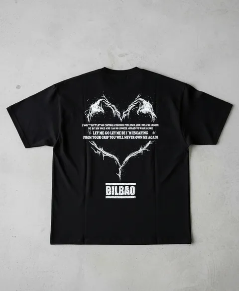 Remera Boxy Let Me Go, vista 5