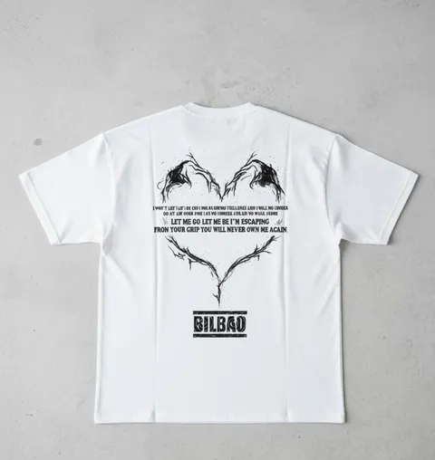 Remera Boxy Let Me Go, vista 7