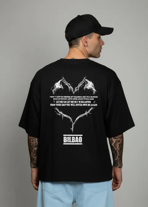 Remera Boxy Let Me Go, vista 1