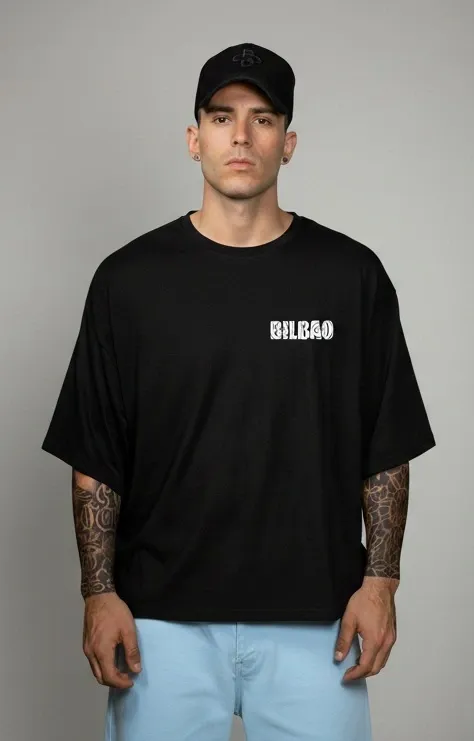 Remera Boxy Let Me Go, vista 2