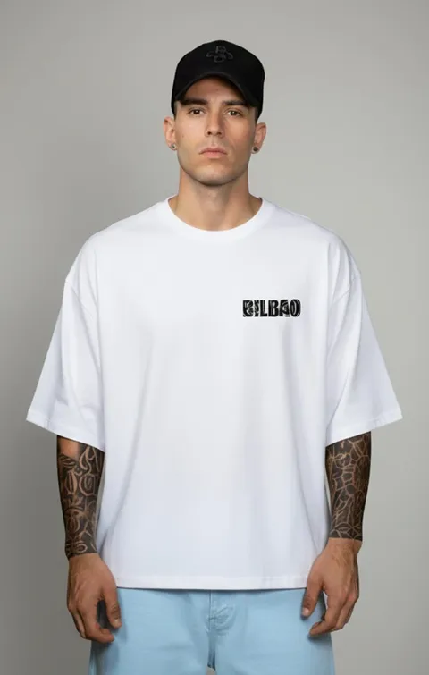 Remera Boxy Let Me Go, vista 4