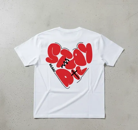 Remera Boxy Stay Die, vista 5
