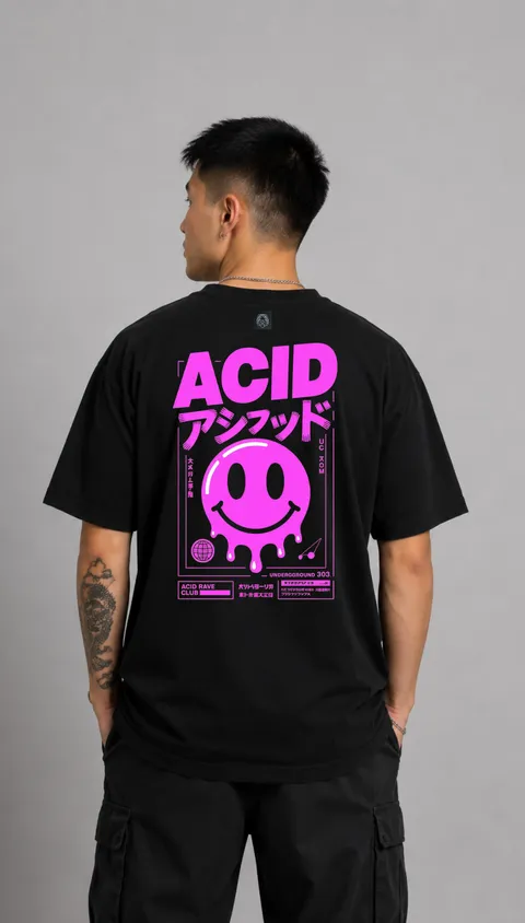 Remera Over Acid, vista 1