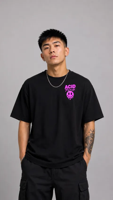 Remera Over Acid, vista 2