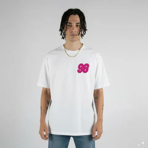 Remera Over American 98, vista 4