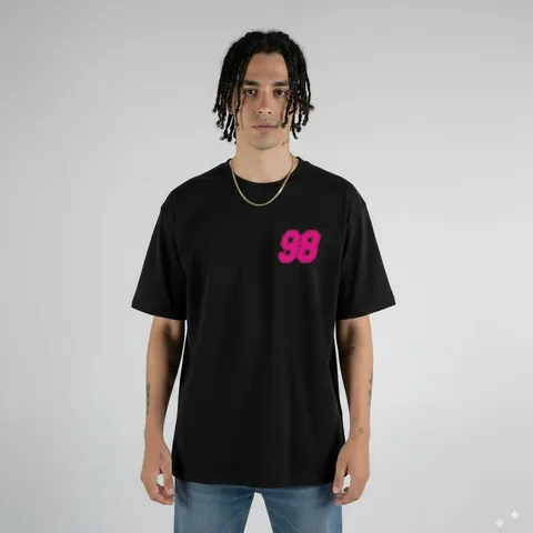 Remera Over American 98, vista 2