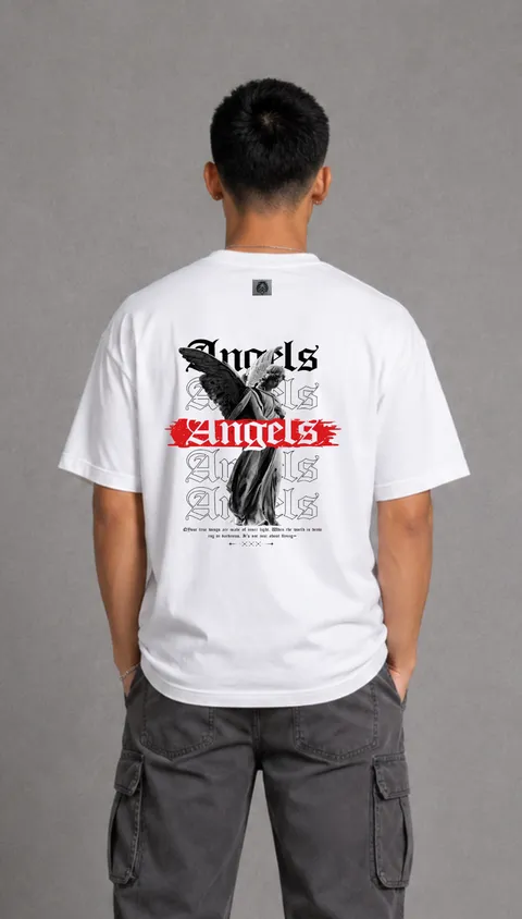 Remera Over Angels, vista 1