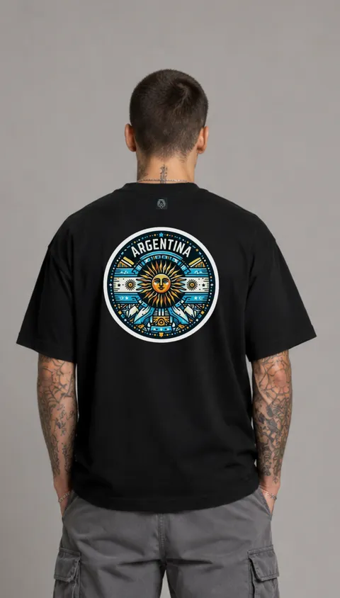 Remera Over Argentina, vista 1