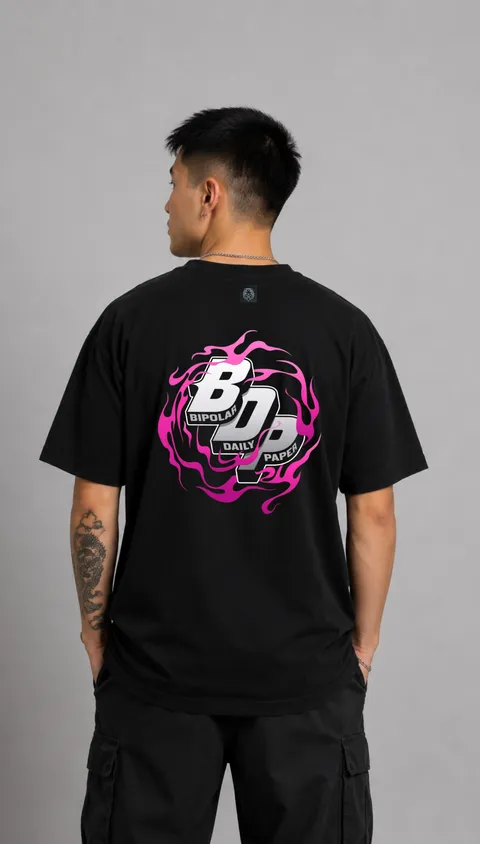 Remera Over Bdp, vista 1