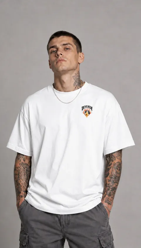 Remera Over Beauty, vista 2
