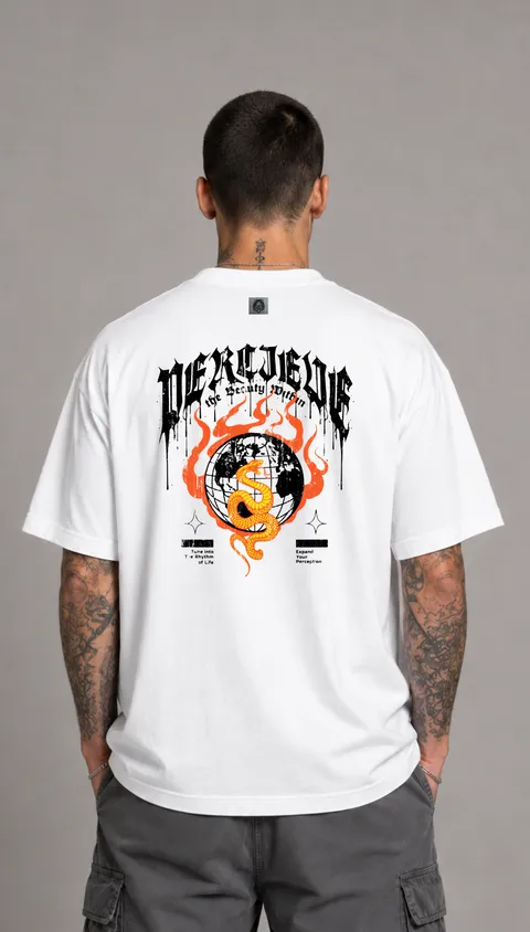 Remera Over Beauty, vista 1