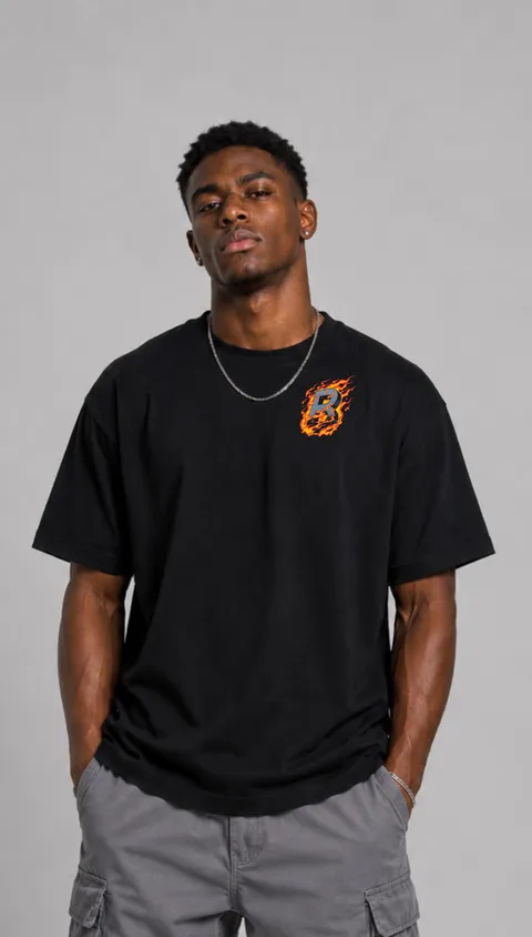 Remera Over Bilbao Fire, vista 2