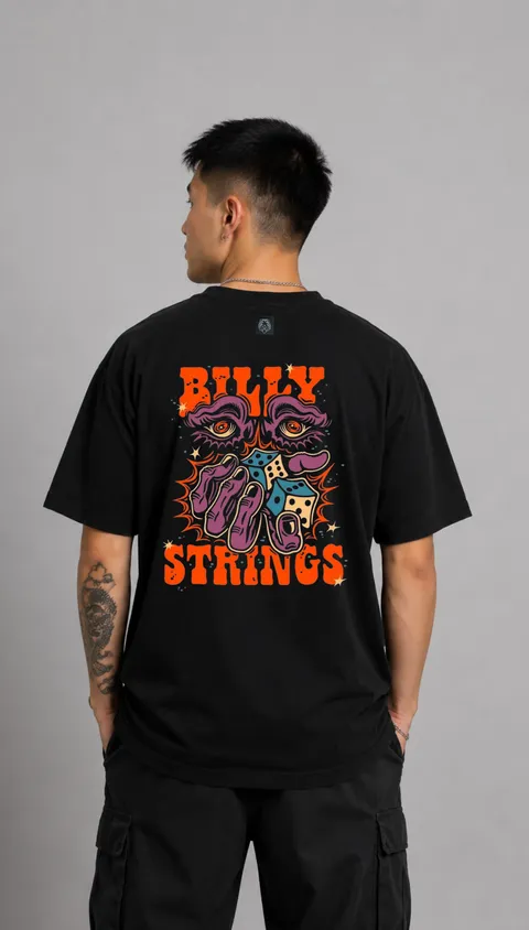 Remera Over Billy Strings, vista 1