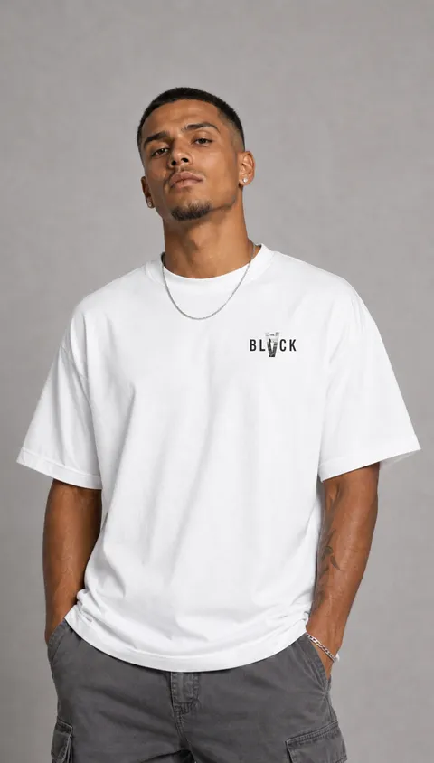 Remera Over Black, vista 2