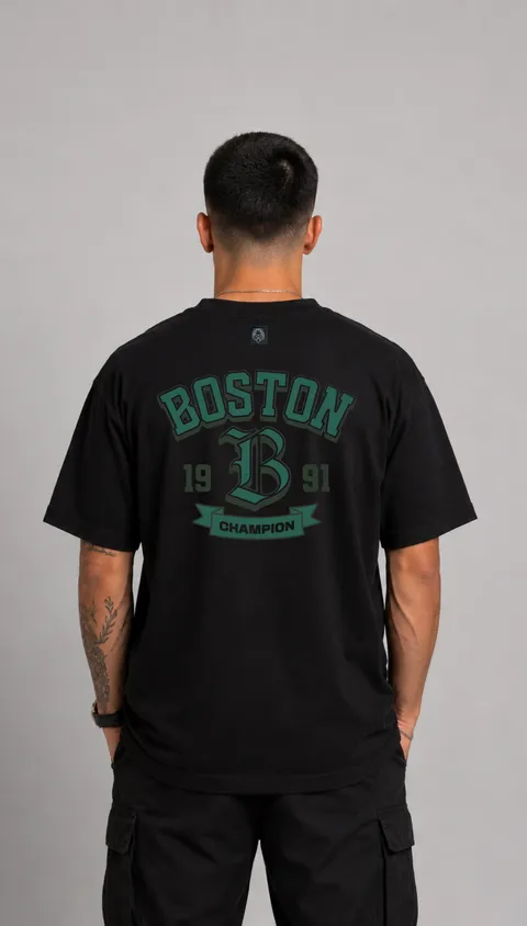 Remera Over Boston, vista 1