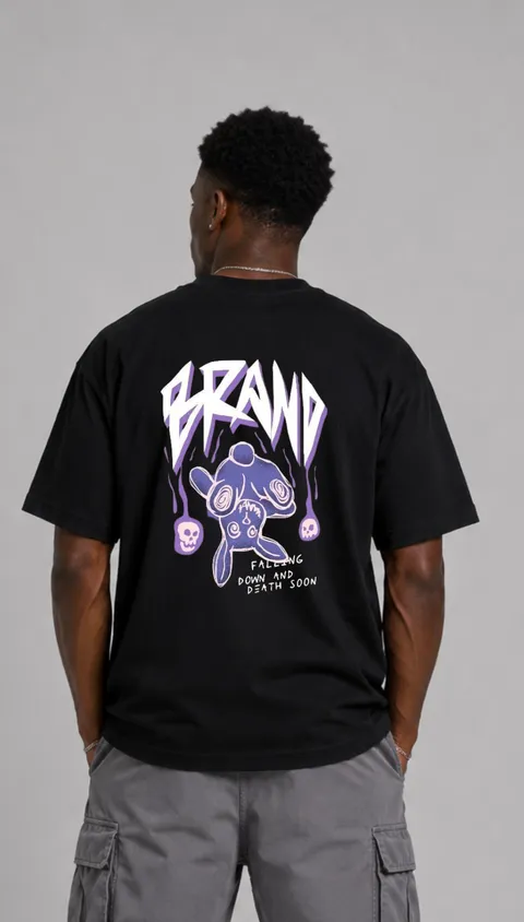 Remera Over Brand, vista 1