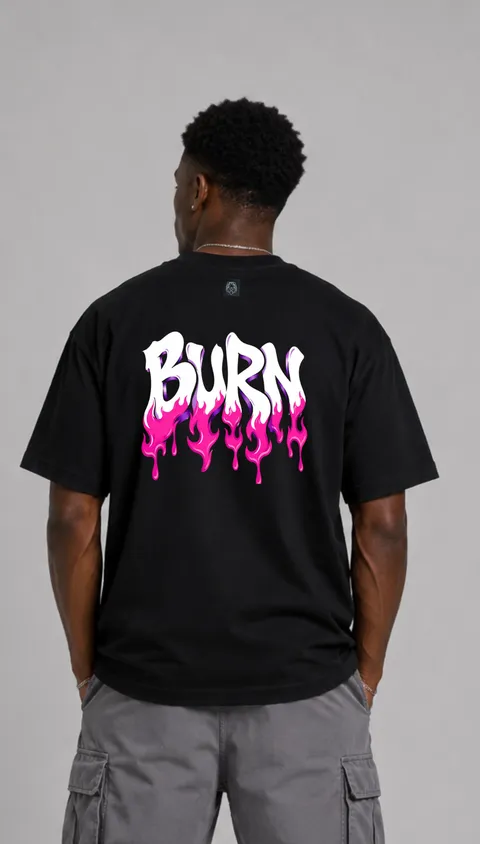 Remera Over Burn, vista 1