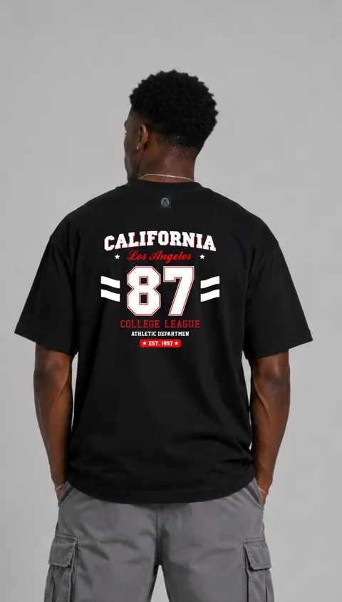 Remera Over California, vista 1